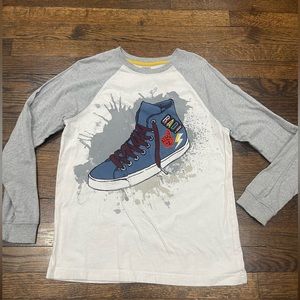 Gymboree boys Rad graphic long sleeve t-shirt size XL